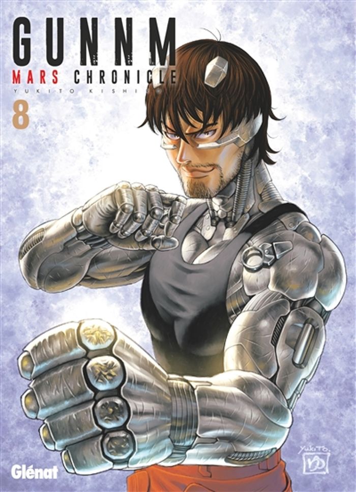 Couverture du livre « Gunnm : Mars chronicle » de Yukito Kishiro, librairie Les Contes Infusés à Corte