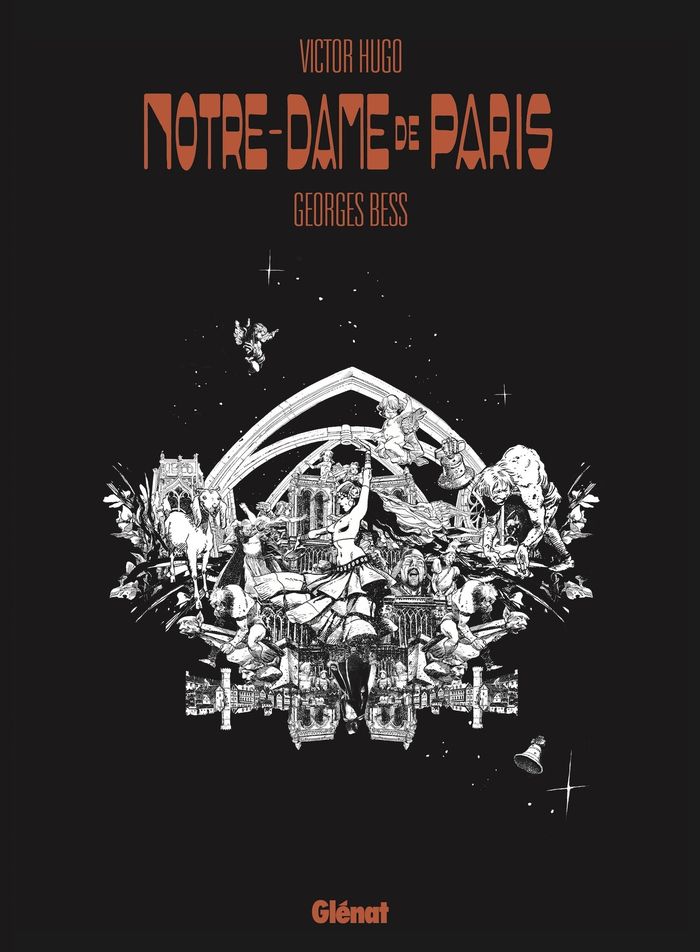 Couverture du livre « VICTOR HUGO NOTRE-DAME DE PARIS », librairie Les Contes Infusés à Corte