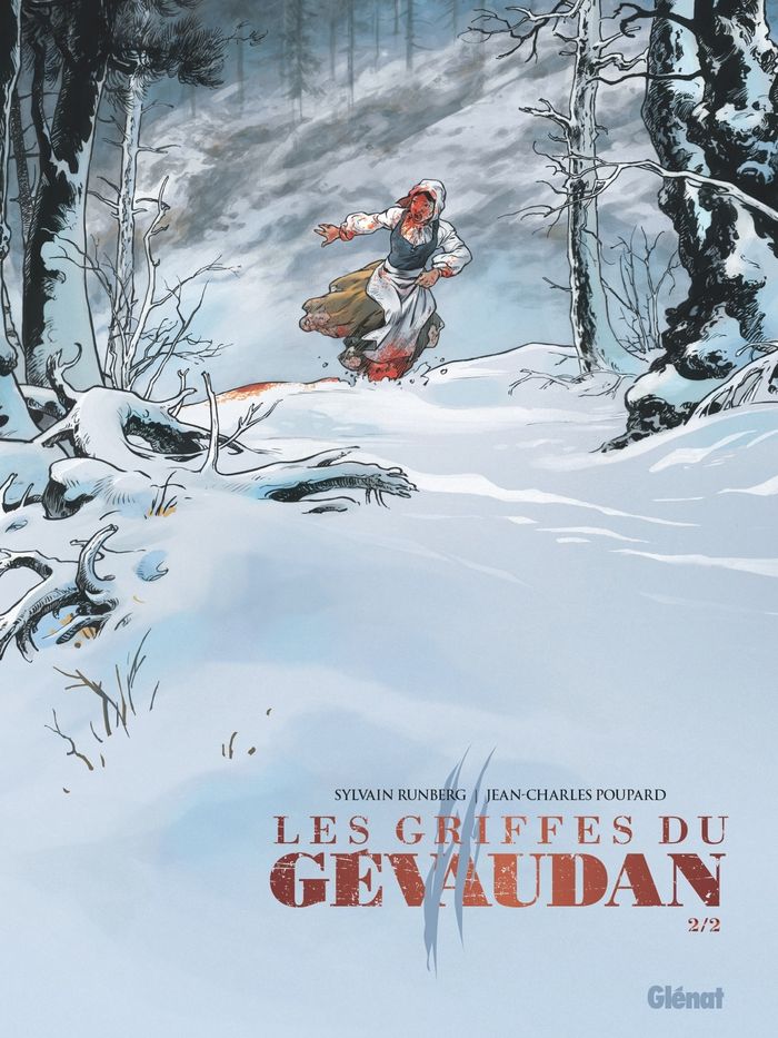Couverture du livre « Les griffes du Gévaudan » de Sylvain Runberg, librairie Les Contes Infusés à Corte