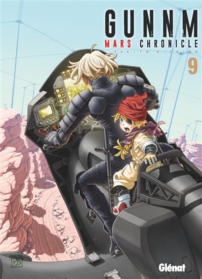 Couverture du livre « Gunnm : Mars chronicle » de Yukito Kishiro, librairie Les Contes Infusés à Corte