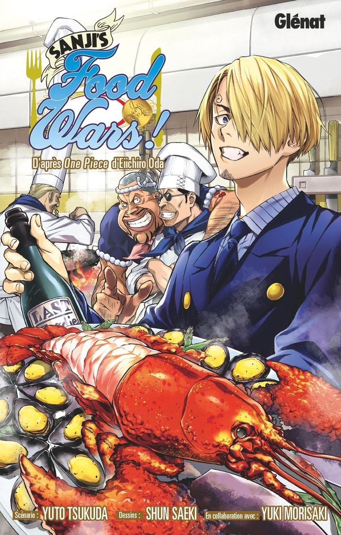 Couverture du livre « Sanji's food wars ! » de Eiichirō Oda, librairie Les Contes Infusés à Corte