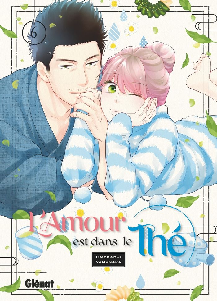 Couverture du livre « L'amour est dans le thé » de Umebachi Yamanaka, librairie Les Contes Infusés à Corte