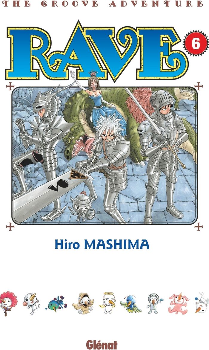 Couverture du livre « Rave : the groove adventure » de Hiro Mashima, librairie Les Contes Infusés à Corte