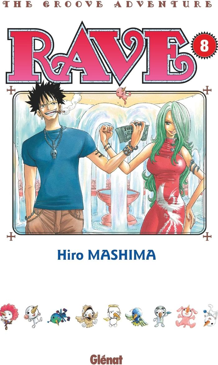 Couverture du livre « Rave : the groove adventure » de Hiro Mashima, librairie Les Contes Infusés à Corte