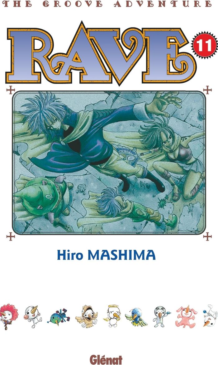 Couverture du livre « Rave : the groove adventure » de Hiro Mashima, librairie Les Contes Infusés à Corte