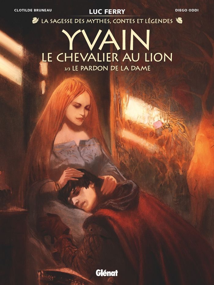 Couverture du livre « Le pardon de la dame » de Clotilde Bruneau, librairie Les Contes Infusés à Corte