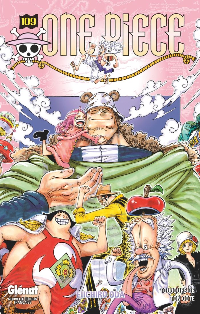 Couverture du livre « ONE PIECE - EDITION ORIGINALE - TOME 109 - TOUJOURS DE TON COTE » de Eiichiro Oda, librairie Les Contes Infusés à Corte