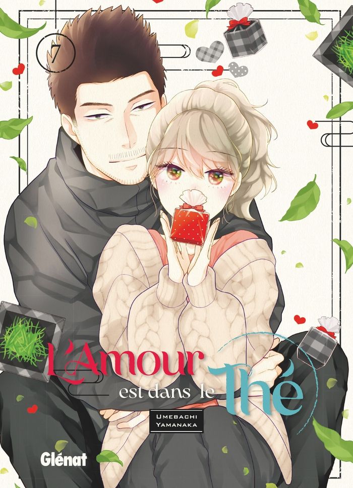 Couverture du livre « L'amour est dans le thé » de Umebachi Yamanaka, librairie Les Contes Infusés à Corte