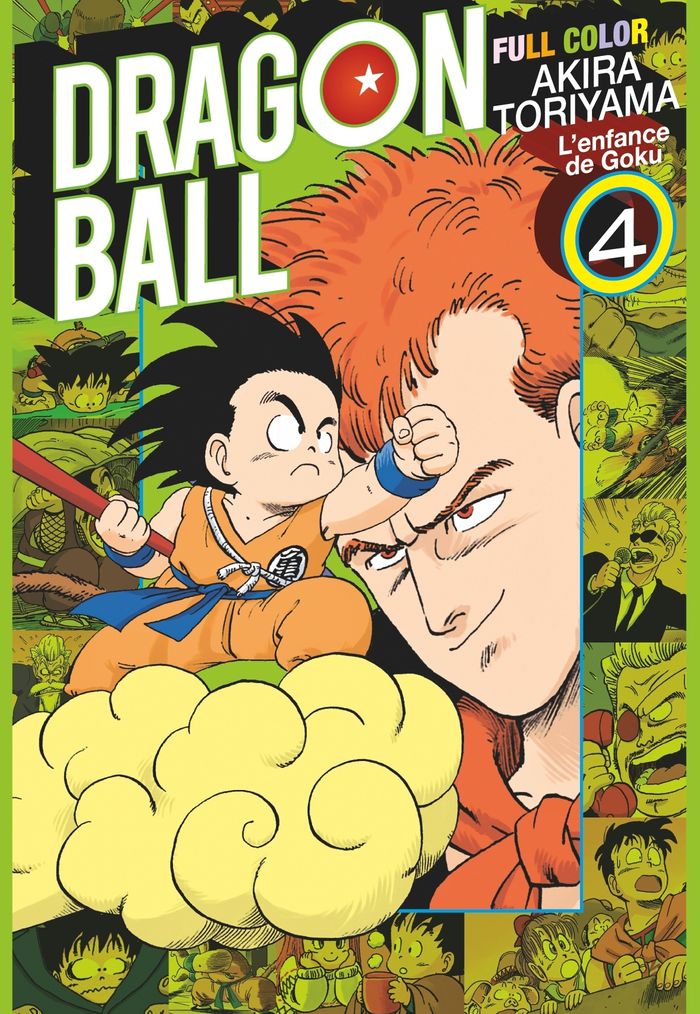 Couverture du livre « DRAGON BALL - FULL COLOR - L'ENFANCE DE GOKU - TOME 04 », librairie Les Contes Infusés à Corte