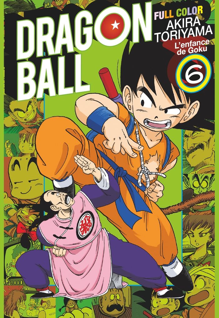 Couverture du livre « DRAGON BALL - FULL COLOR - L'ENFANCE DE GOKU - TOME 06 », librairie Les Contes Infusés à Corte