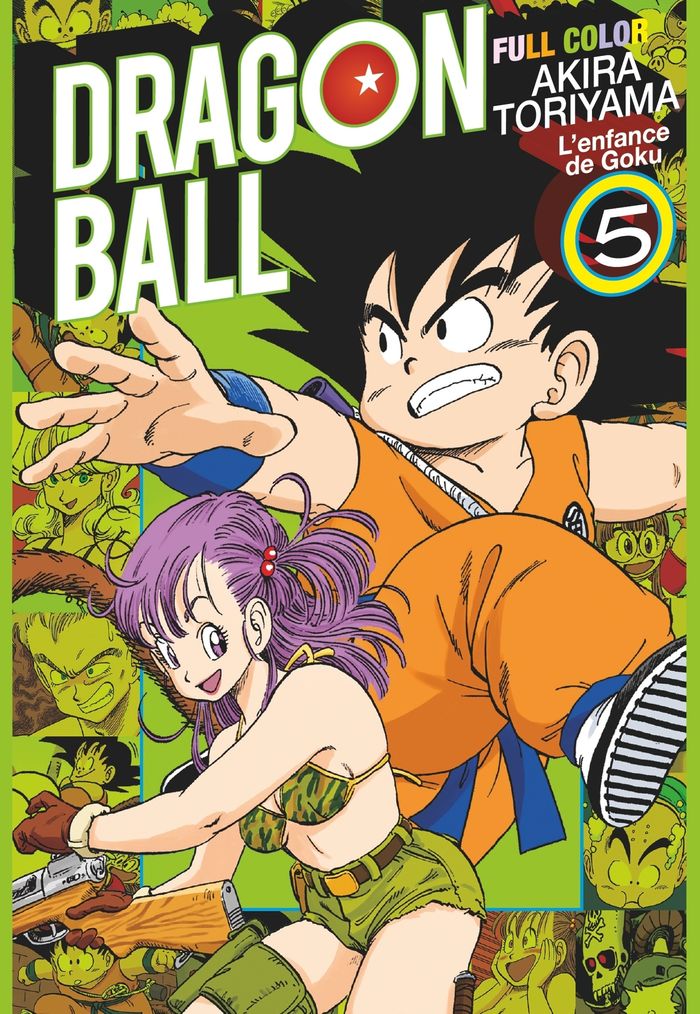 Couverture du livre « DRAGON BALL - FULL COLOR - L'ENFANCE DE GOKU - TOME 05 », librairie Les Contes Infusés à Corte