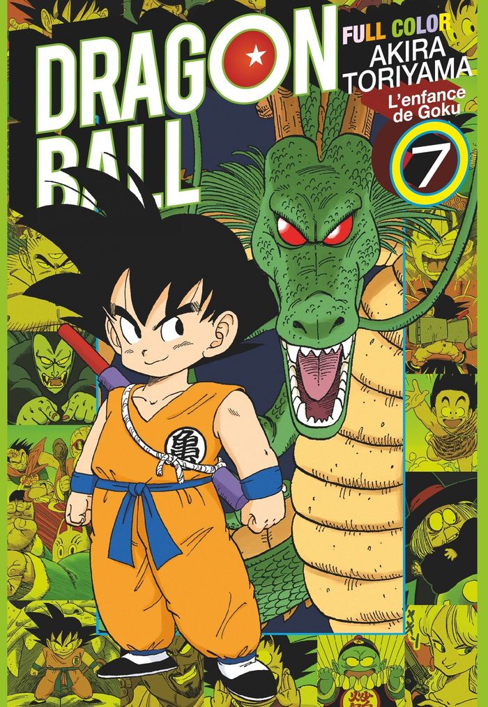 Couverture du livre « DRAGON BALL - FULL COLOR - L'ENFANCE DE GOKU - TOME 07 », librairie Les Contes Infusés à Corte