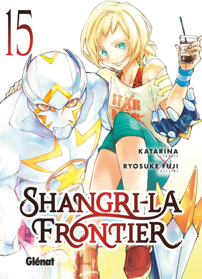 Couverture du livre « Shangri-la frontier » de Katarina, librairie Les Contes Infusés à Corte