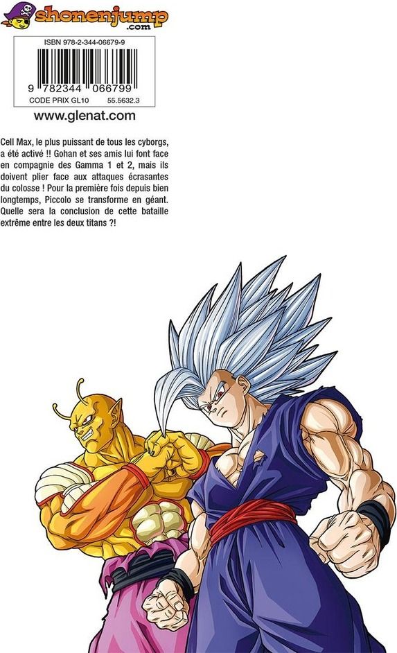 Quatrième de couverture de « Le super éveil de Son Gohan ! »