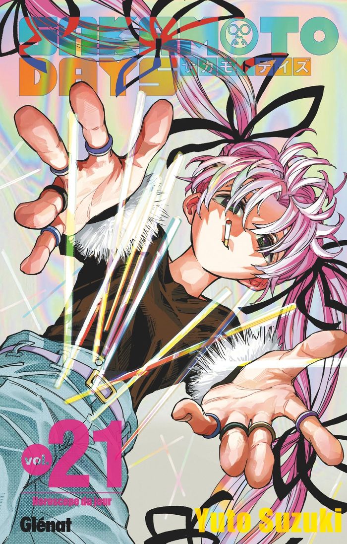 Couverture du livre « Sakamoto Days - Tome 21 » de Yuto Suzuki, librairie Les Contes Infusés à Corte