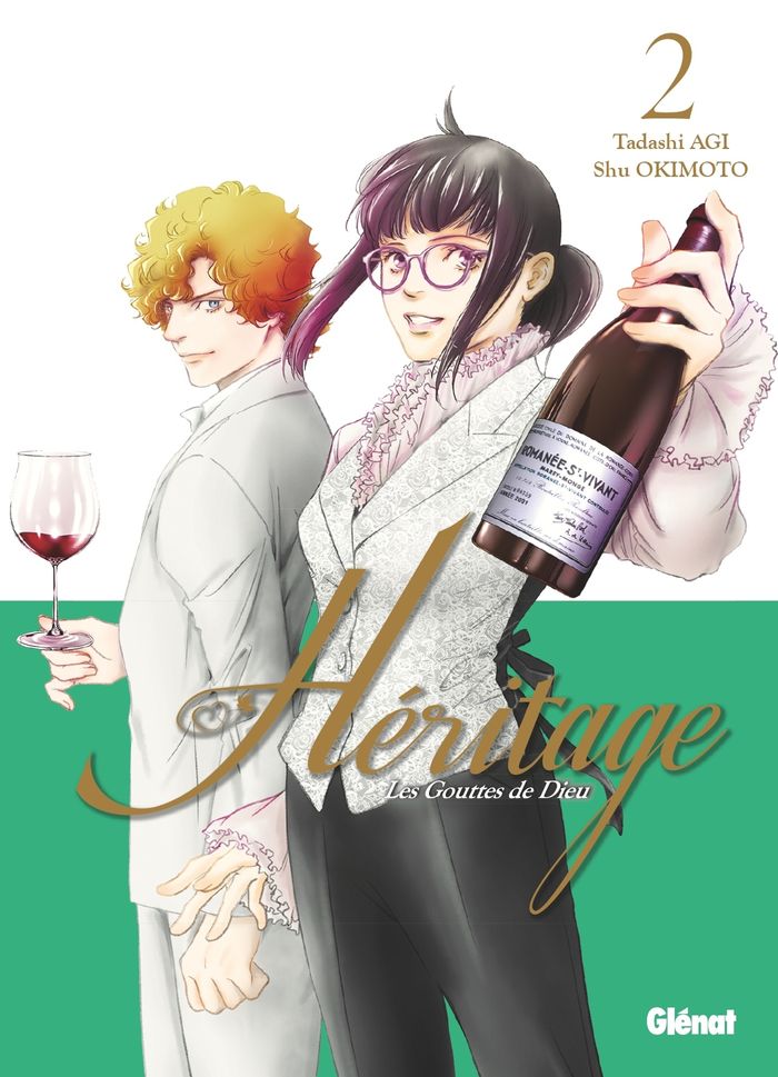 Couverture du livre « Les gouttes de Dieu : héritage » de Shin Kibayashi, librairie Les Contes Infusés à Corte