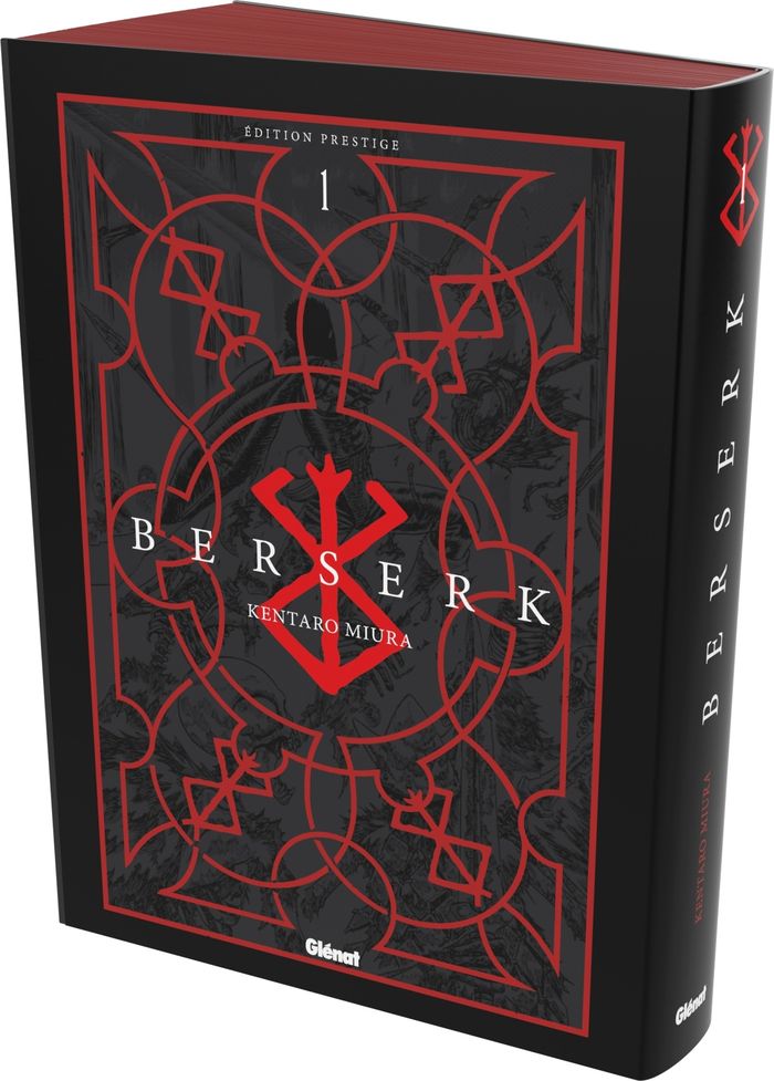Couverture du livre « Berserk » de Kentarō Miura, librairie Les Contes Infusés à Corte