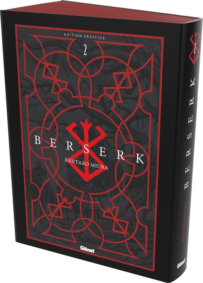 Couverture du livre « Berserk » de Kentarō Miura, librairie Les Contes Infusés à Corte