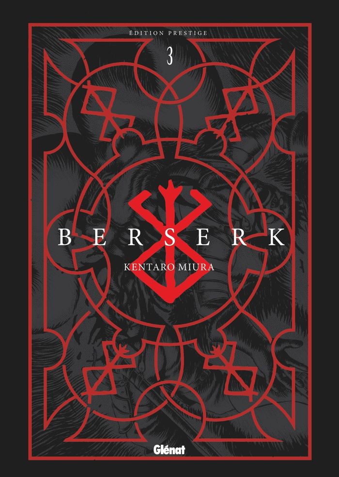 Couverture du livre « Berserk » de Kentarō Miura, librairie Les Contes Infusés à Corte