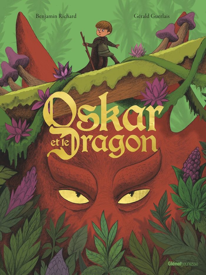 Couverture du livre « OSKAR ET LE DRAGON », librairie Les Contes Infusés à Corte