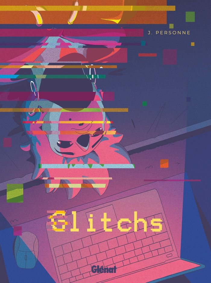 Couverture du livre « Glitchs », librairie Les Contes Infusés à Corte