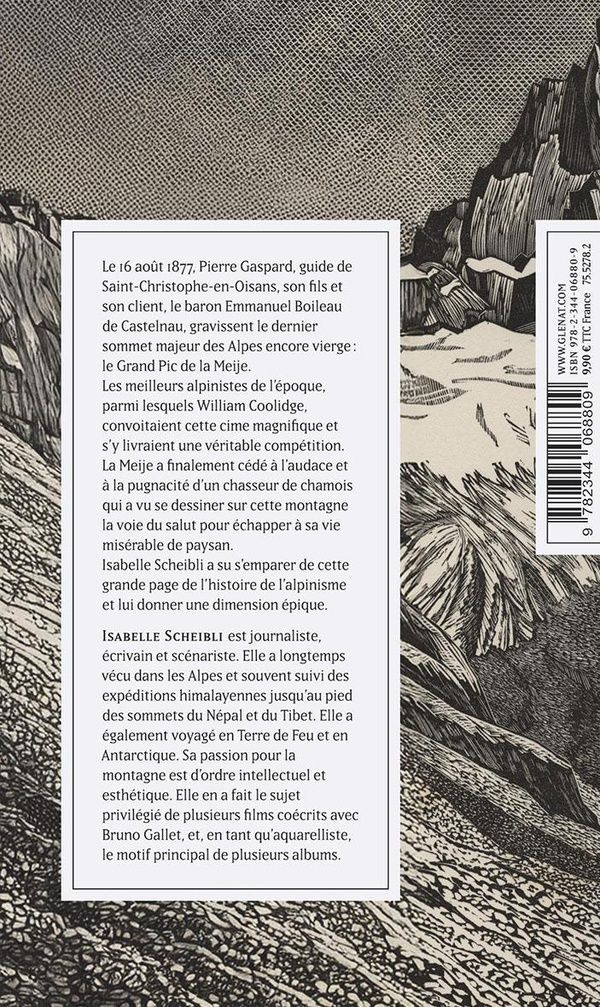 Quatrième de couverture de « Le roman de Gaspard de la Meije »