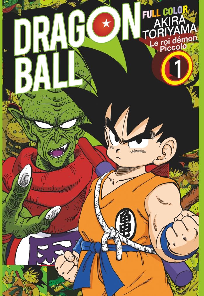 Couverture du livre « DRAGON BALL - FULL COLOR - LE ROI DEMON PICCOLO - TOME 01 » de Akira Toriyama, librairie Les Contes Infusés à Corte