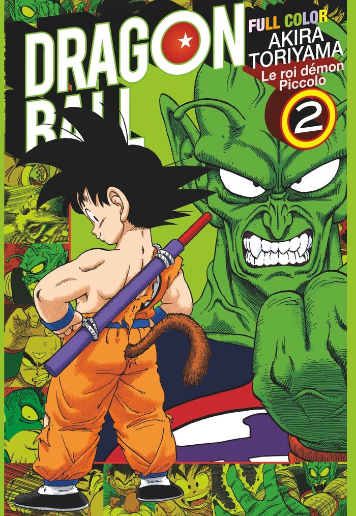 Couverture du livre « DRAGON BALL - FULL COLOR - LE ROI DEMON PICCOLO - TOME 02 » de Akira Toriyama, librairie Les Contes Infusés à Corte