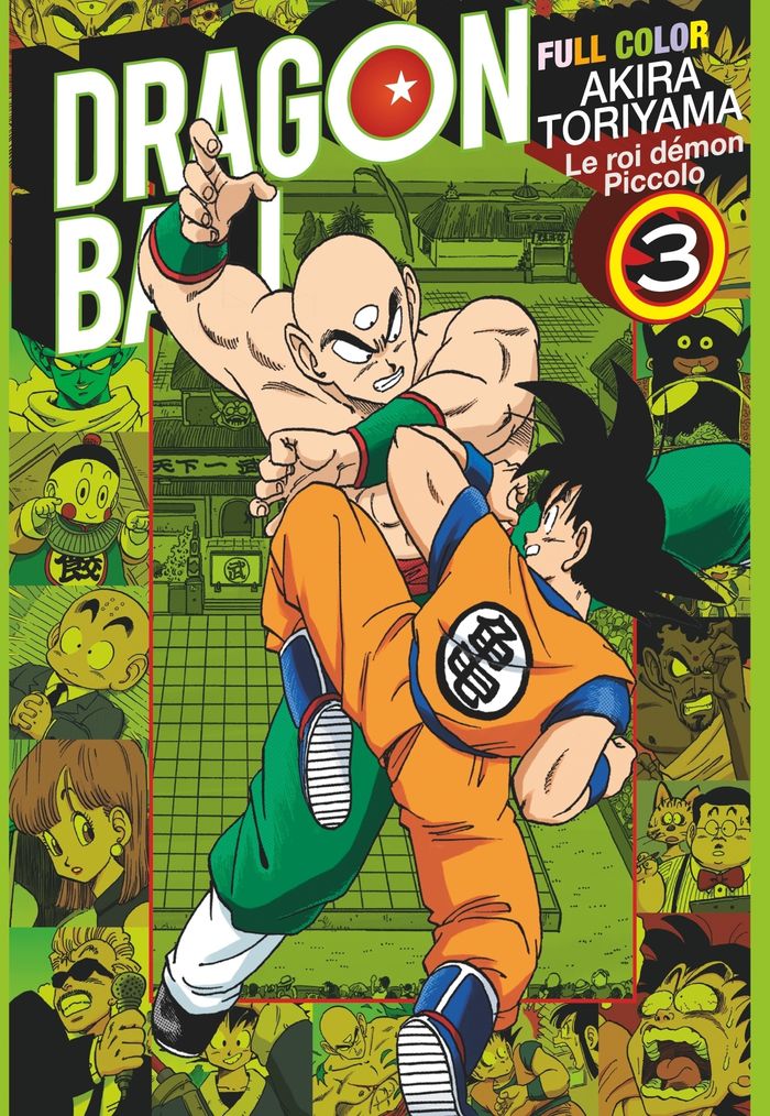 Couverture du livre « DRAGON BALL - FULL COLOR - LE ROI DEMON PICCOLO - TOME 03 » de Akira Toriyama, librairie Les Contes Infusés à Corte