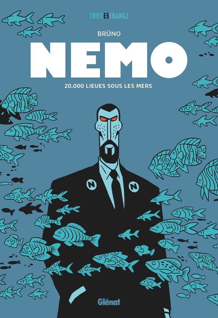 Couverture du livre « Nemo : 20000 lieues sous les mers », librairie Les Contes Infusés à Corte