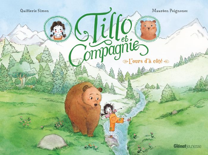 Couverture du livre « TILLO ET COMPAGNIE - L'OURS D'A COTE », librairie Les Contes Infusés à Corte