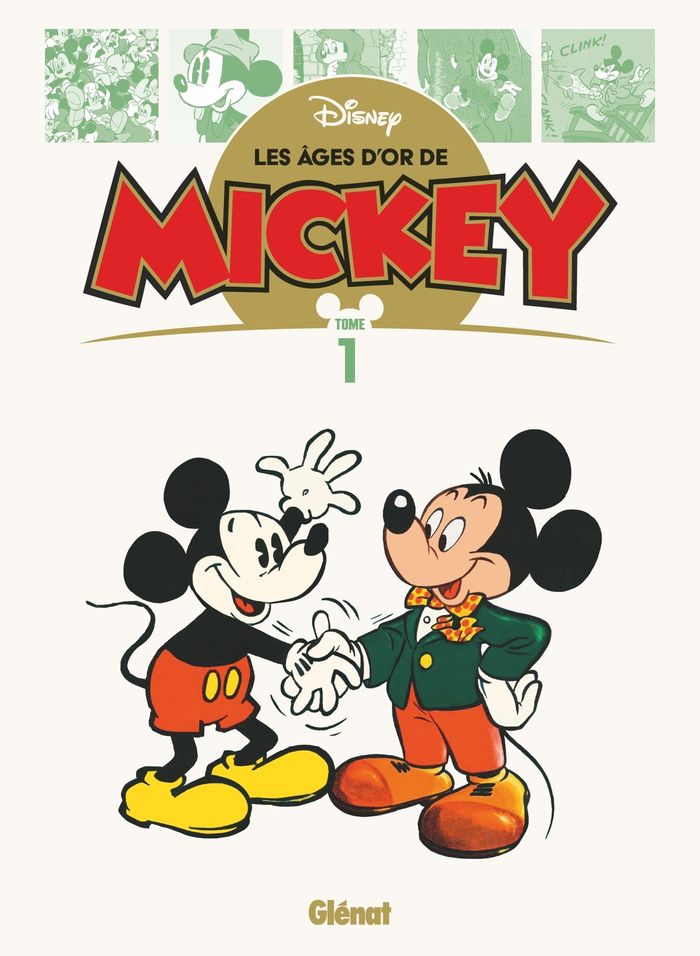 Couverture du livre « Les âges d'or de Mickey », librairie Les Contes Infusés à Corte
