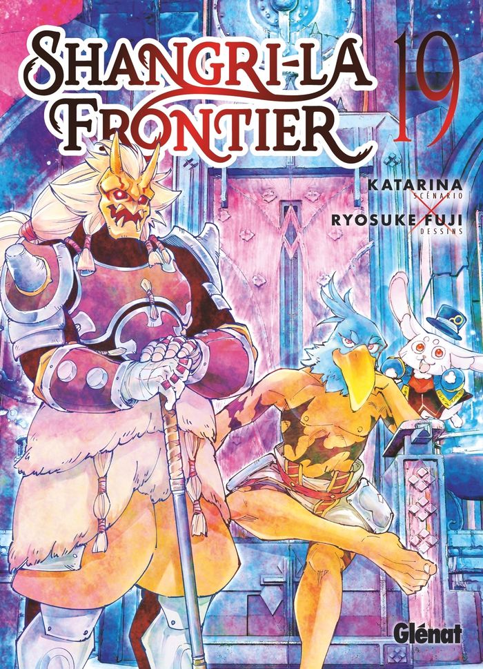 Couverture du livre « Shangri-la frontier » de Katarina, librairie Les Contes Infusés à Corte