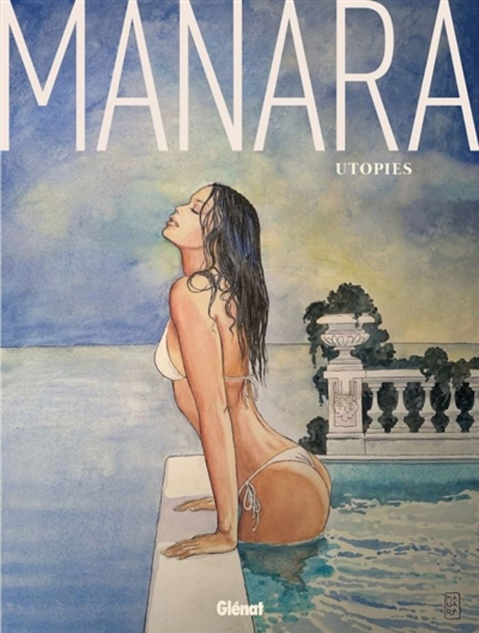 Couverture du livre « UTOPIES » de Milo Manara, librairie Les Contes Infusés à Corte