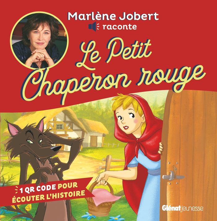 Couverture du livre « Le Petit Chaperon rouge » de Marlène Jobert, librairie Les Contes Infusés à Corte