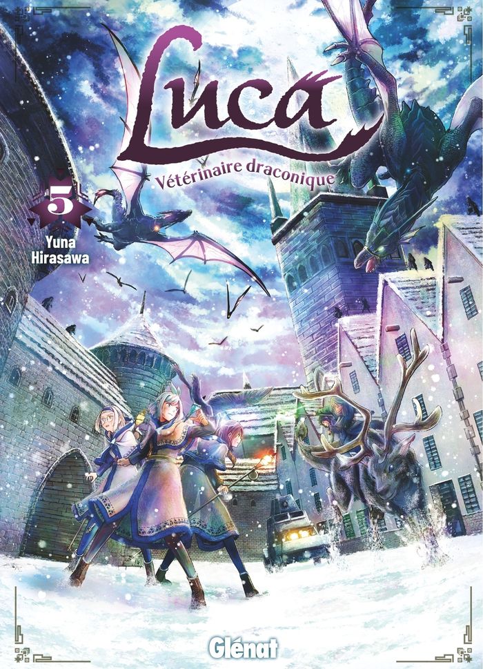 Couverture du livre « Luca : vétérinaire draconique », librairie Les Contes Infusés à Corte