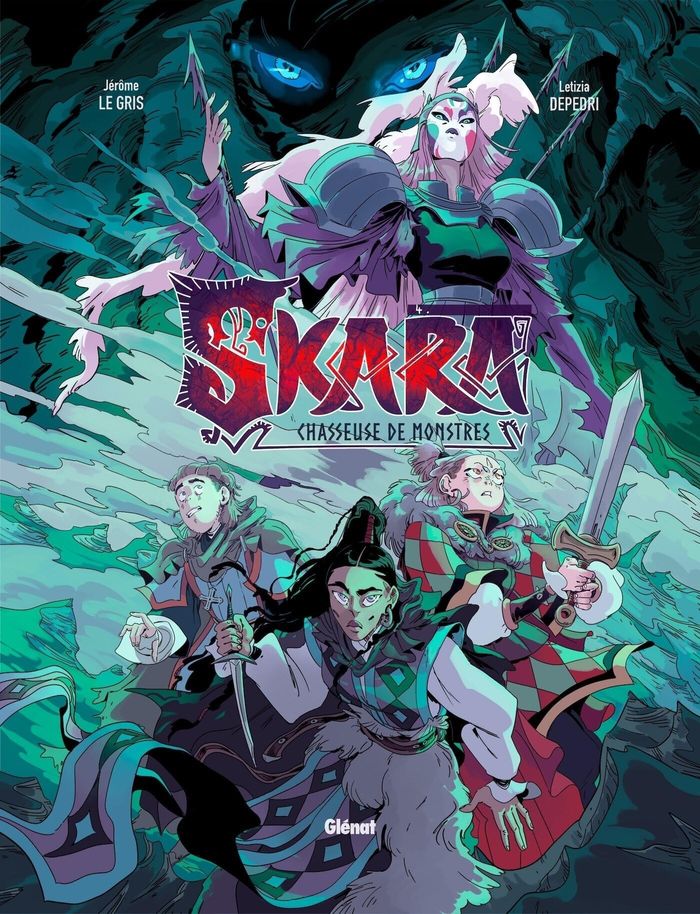 Couverture du livre « SKARA, CHASSEUSE DE MONSTRES - TOME 04 - TELURI » de Gris/depedri Le, librairie Les Contes Infusés à Corte