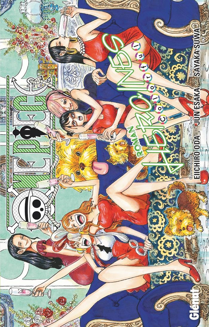 Couverture du livre « ONE PIECE ROMAN - NOVEL HEROINES - TOME 02 - COLORFUL », librairie Les Contes Infusés à Corte
