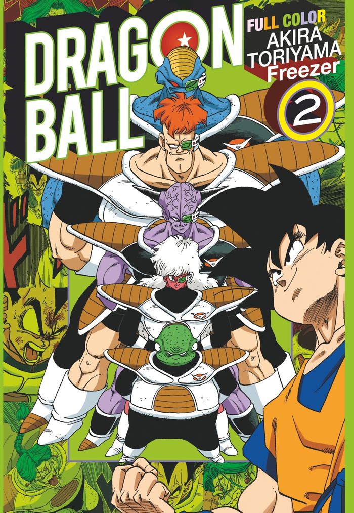 Couverture du livre « DRAGON BALL - FULL COLOR - FREEZER - TOME 02 », librairie Les Contes Infusés à Corte