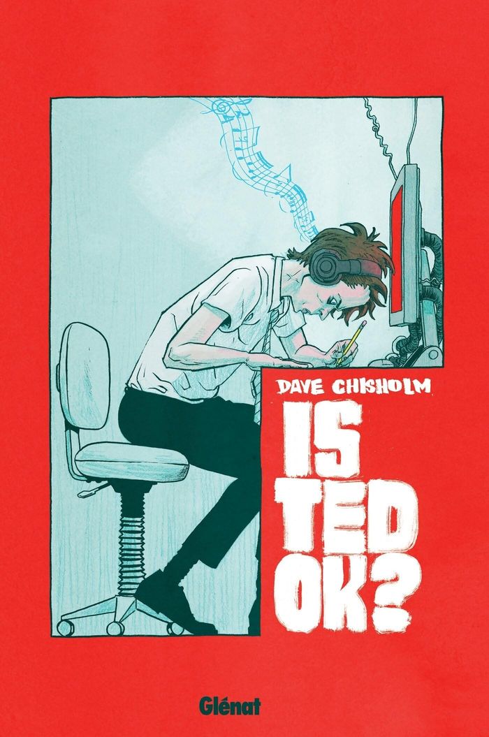 Couverture du livre « IS TED OK ? » de Dave Chisholm, librairie Les Contes Infusés à Corte
