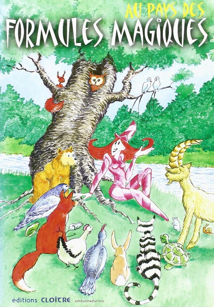 Couverture du livre « AU PAYS DES FORMULES MAGIQUES », librairie Les Contes Infusés à Corte