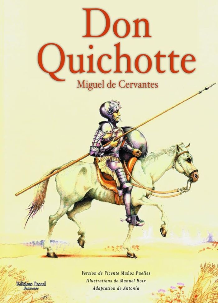 Couverture du livre « DON QUICHOTTE », librairie Les Contes Infusés à Corte