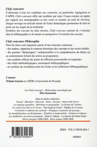 Quatrième de couverture de « L'IMAGE »