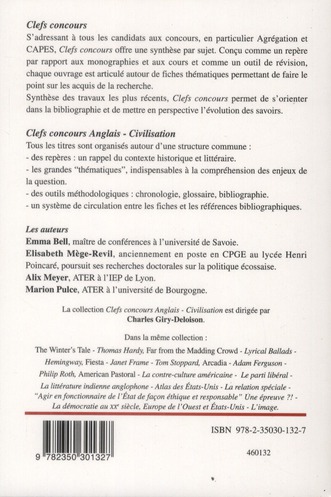Quatrième de couverture de « LE POUVOIR POLITIQUE ET SA REPRESENTATION - ROYAUME-UNI, ETATS-UNIS »