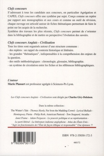 Quatrième de couverture de « LA CONTRE-CULTURE AMERICAINE - ANNEES 1960 - REVOLTES ET UTOPIES »