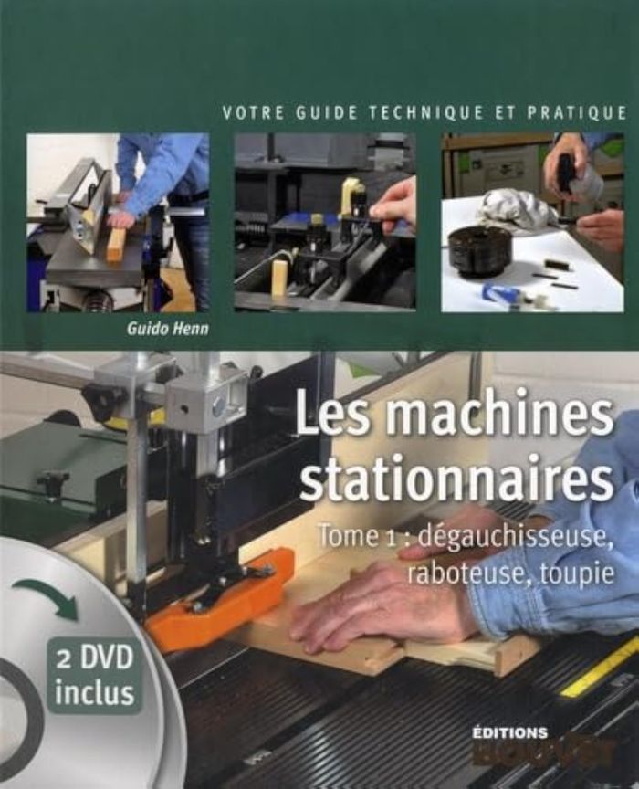 Couverture du livre « LES MACHINES STATIONNAIRES - TOME 1 : DEGAUCHISSEUSE, RABOTEUSE, TOUPIE + 2 DVD INCLUS » de Henn, librairie Les Contes Infusés à Corte