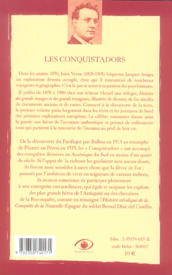 Quatrième de couverture de « Les conquistadors : récit »