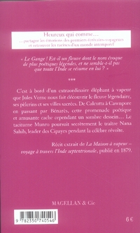Quatrième de couverture de « Le Gange : roman »