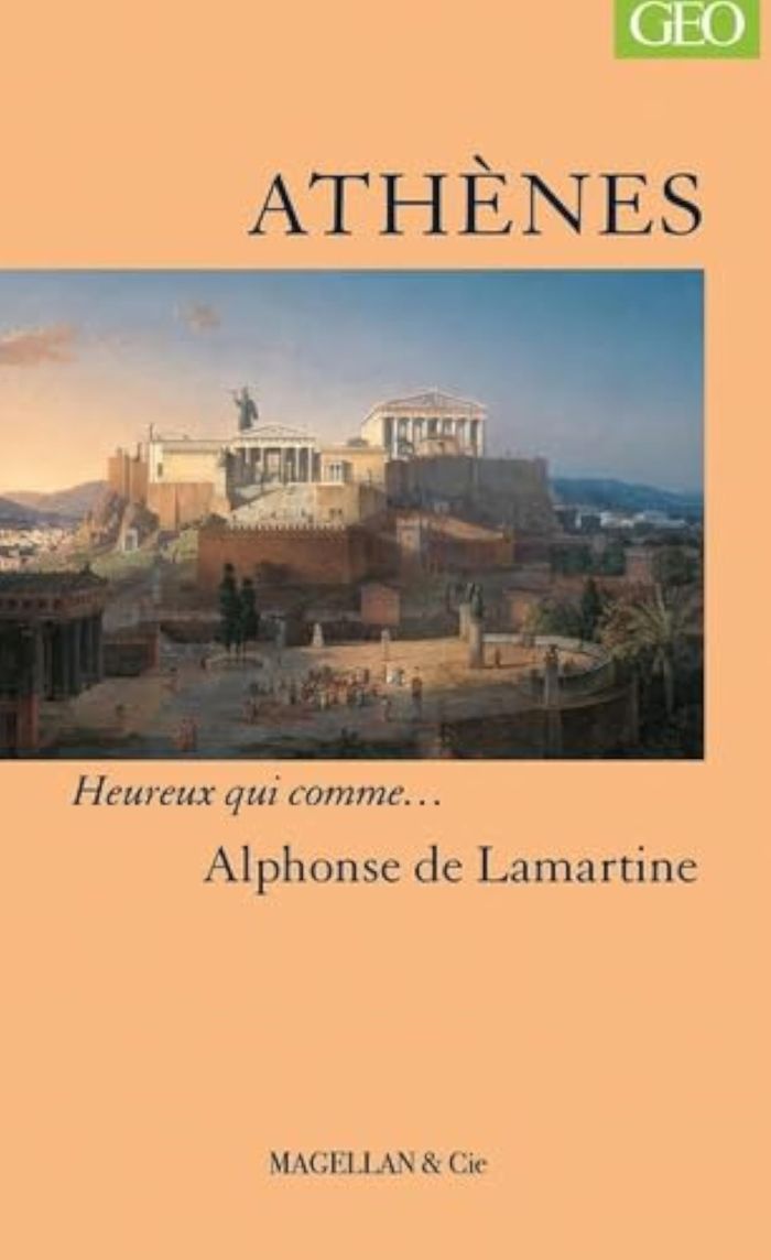 Couverture du livre « Athènes » de Alphonse de Lamartine, librairie Les Contes Infusés à Corte
