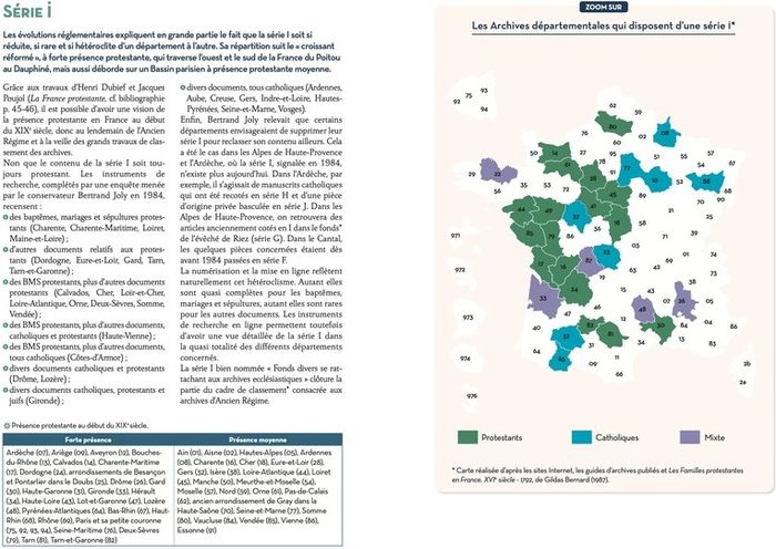 Quatrième de couverture de « Archives départementales : série I »